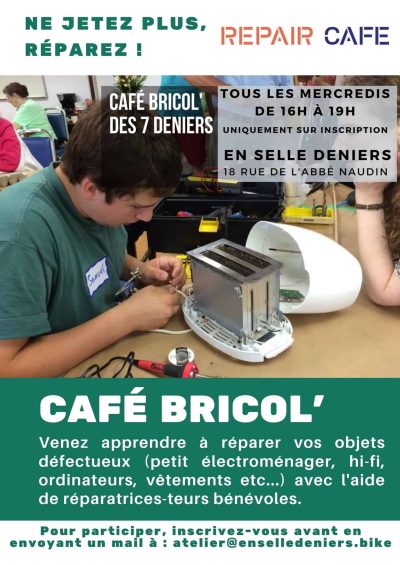 Nouvel horaire café bricol'